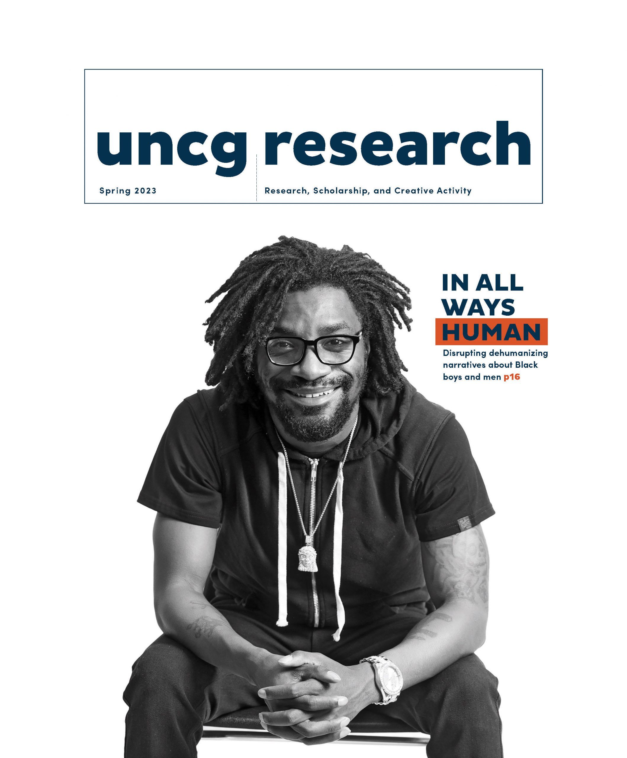 Cover of Research Magazine Spring '23 edition
